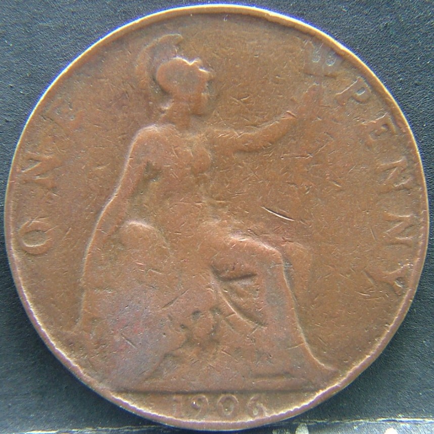 Additional view 1 of 🇬🇧 United Kingdom – Monarchs and Milestones 1 Penny  1906 object