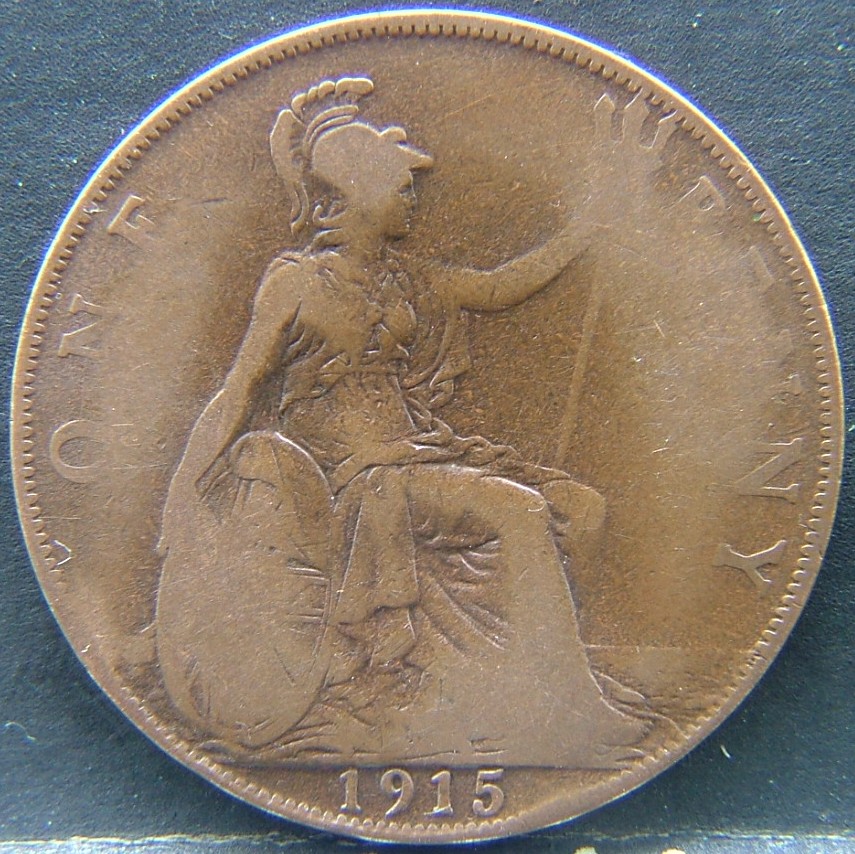 Additional view 1 of 🇬🇧 United Kingdom – Monarchs and Milestones 1 Penny  1915 object