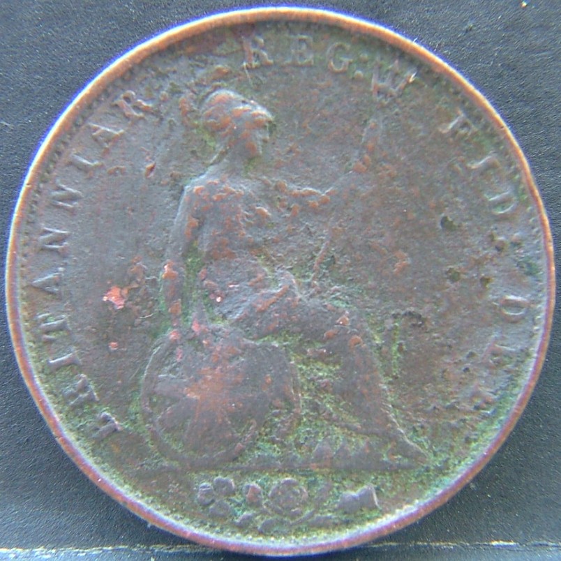 Additional view 1 of 🇬🇧 United Kingdom – Monarchs and Milestones Half Penny  1853 object