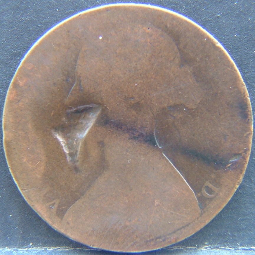Front side of 🇬🇧 United Kingdom – Monarchs and Milestones 1 Penny 1862 coin