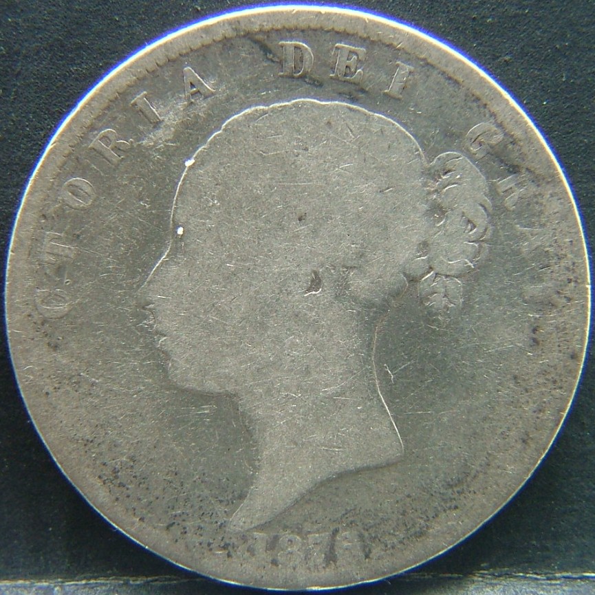 Front side of 🇬🇧 United Kingdom – Monarchs and Milestones Half Crown 1876 coin