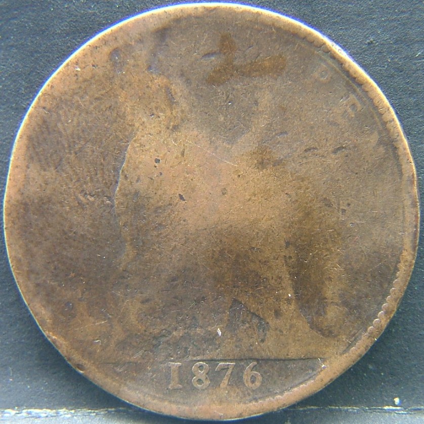 Additional view 1 of 🇬🇧 United Kingdom – Monarchs and Milestones 1 Penny  1876 object