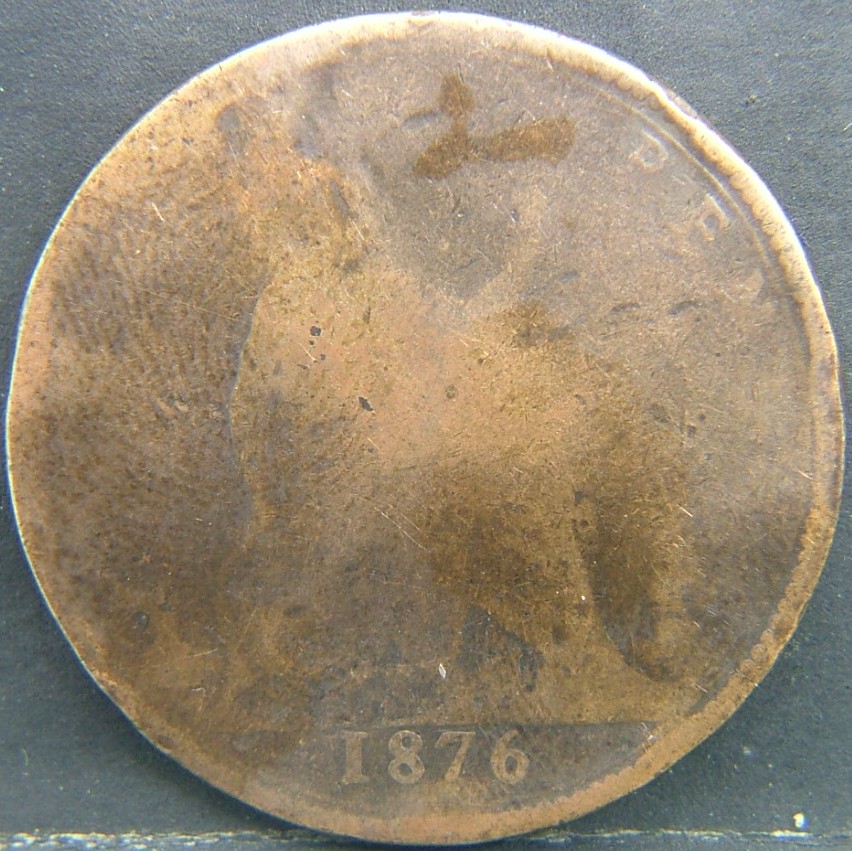 Additional view 2 of 🇬🇧 United Kingdom – Monarchs and Milestones 1 Penny  1876 object