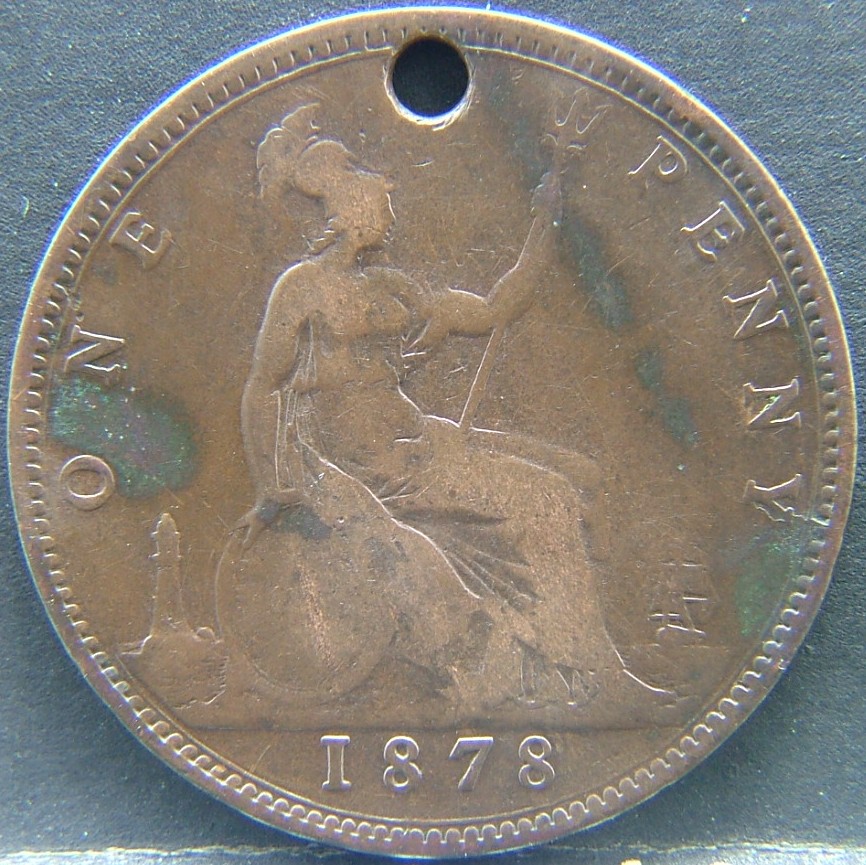 Additional view 1 of 🇬🇧 United Kingdom – Monarchs and Milestones 1 Penny  1878 object