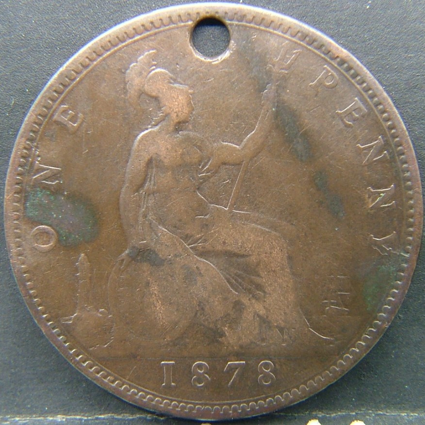 Additional view 2 of 🇬🇧 United Kingdom – Monarchs and Milestones 1 Penny  1878 object