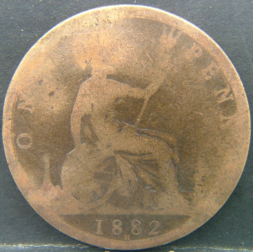 Additional view 2 of 🇬🇧 United Kingdom – Monarchs and Milestones 1 Penny  1882 object