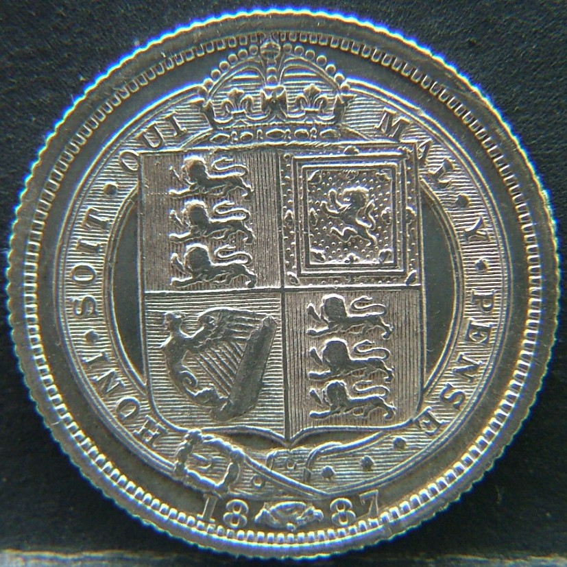 Additional view 1 of 🇬🇧 United Kingdom – Monarchs and Milestones 6 Pence  1887 object