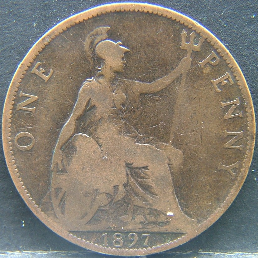 Additional view 1 of 🇬🇧 United Kingdom – Monarchs and Milestones 1 Penny  1897 object