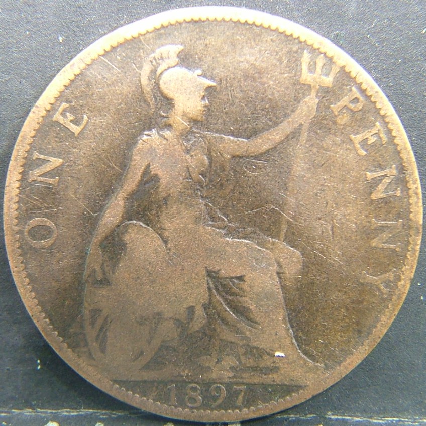 Additional view 2 of 🇬🇧 United Kingdom – Monarchs and Milestones 1 Penny  1897 object