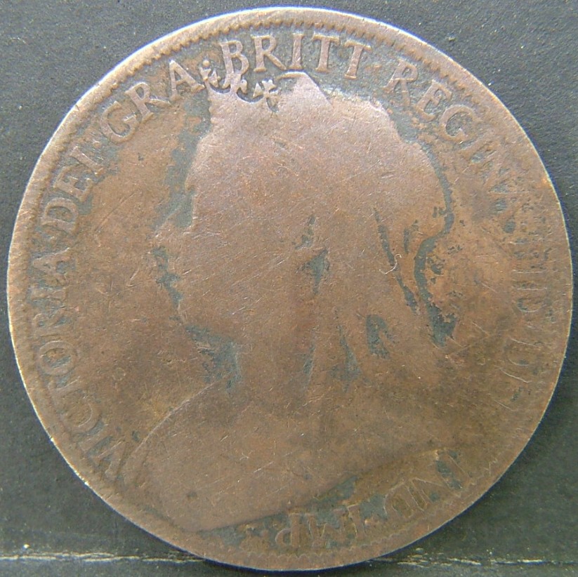 Back side of 🇬🇧 United Kingdom – Monarchs and Milestones 1 Penny  1898 object