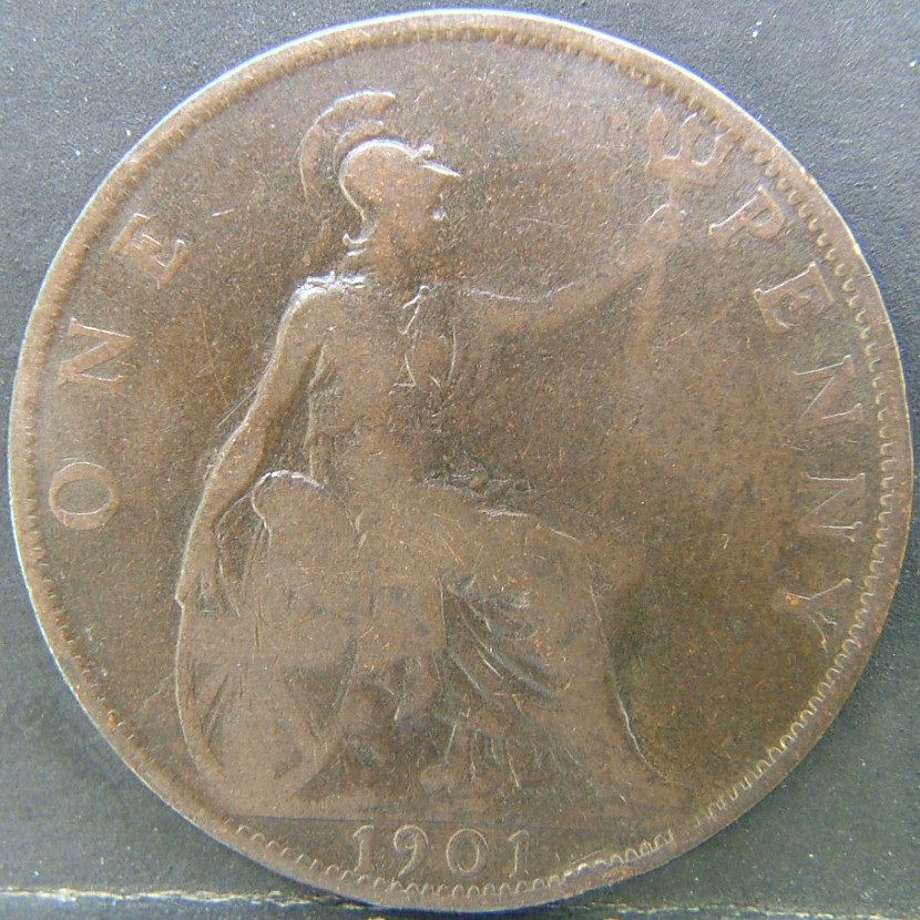 Additional view 2 of 🇬🇧 United Kingdom – Monarchs and Milestones 1 Penny  1901 object