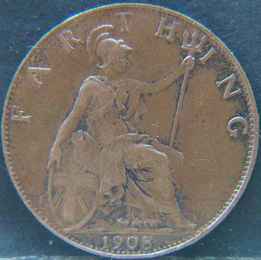 Additional view 1 of 🇬🇧 United Kingdom – Monarchs and Milestones Farthing  1908 object