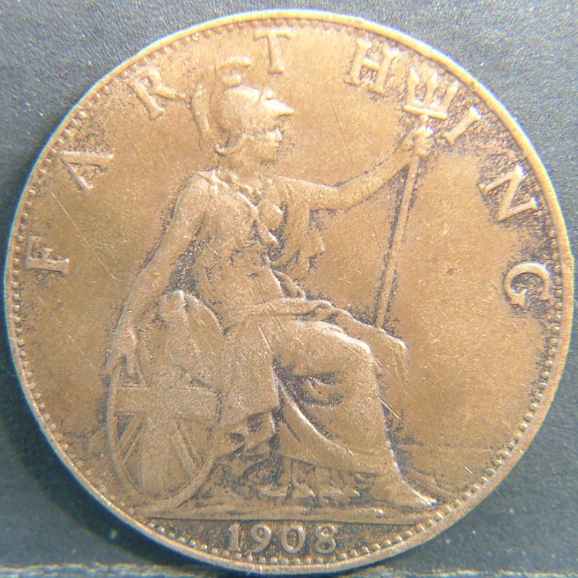 Additional view 2 of 🇬🇧 United Kingdom – Monarchs and Milestones Farthing  1908 object