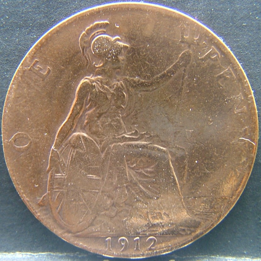 Additional view 1 of 🇬🇧 United Kingdom – Monarchs and Milestones 1 Penny  1912 object