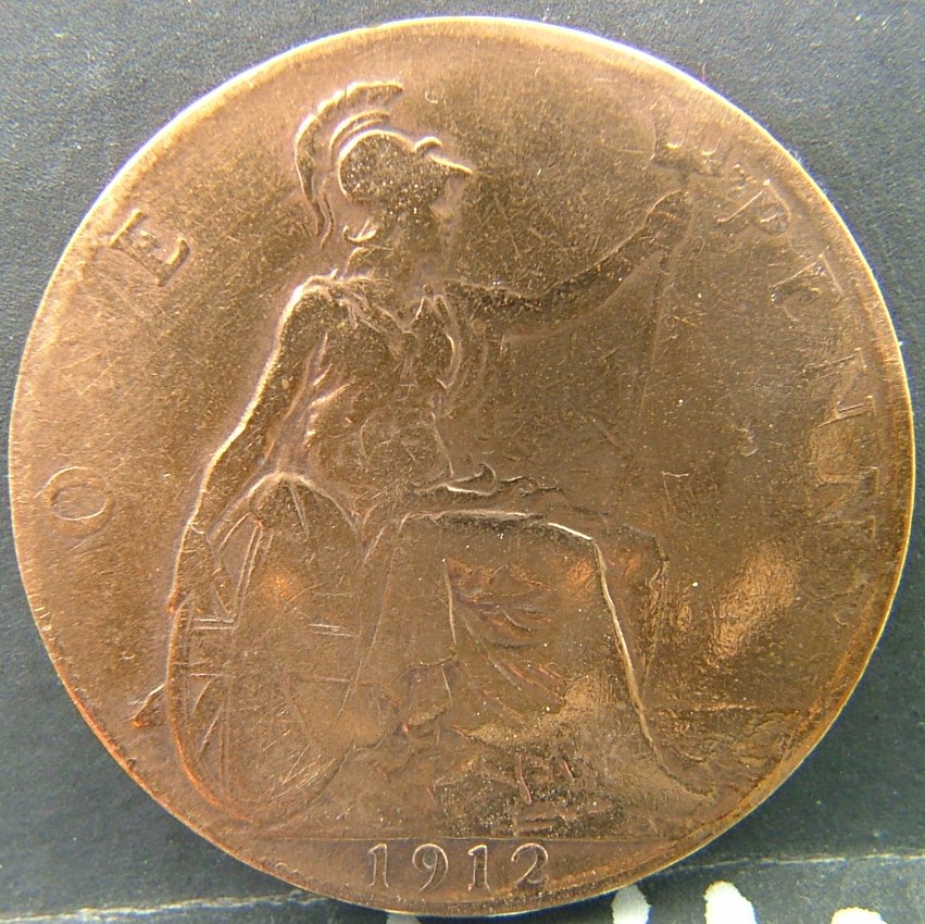 Additional view 2 of 🇬🇧 United Kingdom – Monarchs and Milestones 1 Penny  1912 object