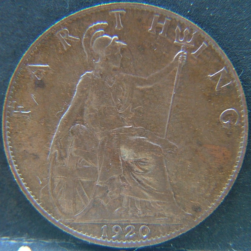 Additional view 1 of 🇬🇧 United Kingdom – Monarchs and Milestones Farthing  1920 object