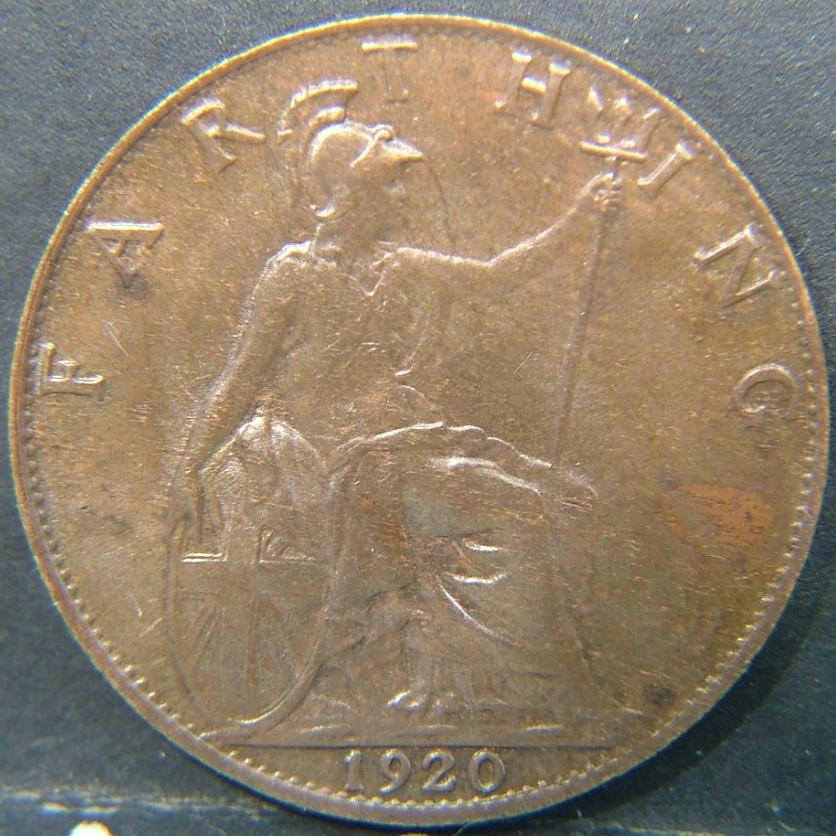 Additional view 2 of 🇬🇧 United Kingdom – Monarchs and Milestones Farthing  1920 object