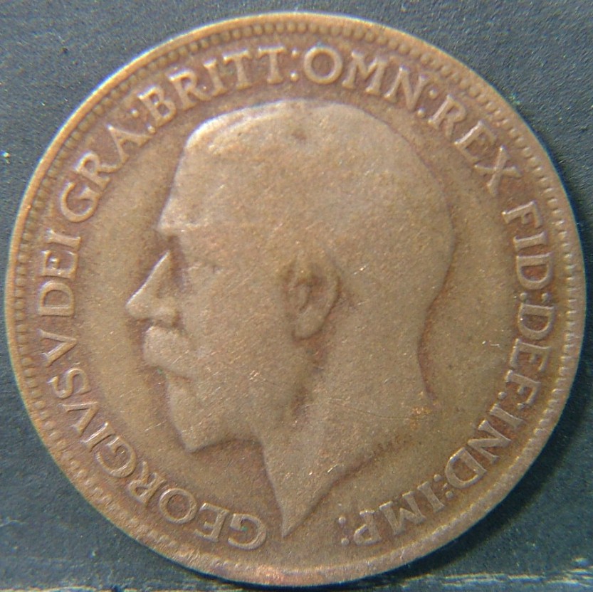 Back side of 🇬🇧 United Kingdom – Monarchs and Milestones Farthing  1921 object