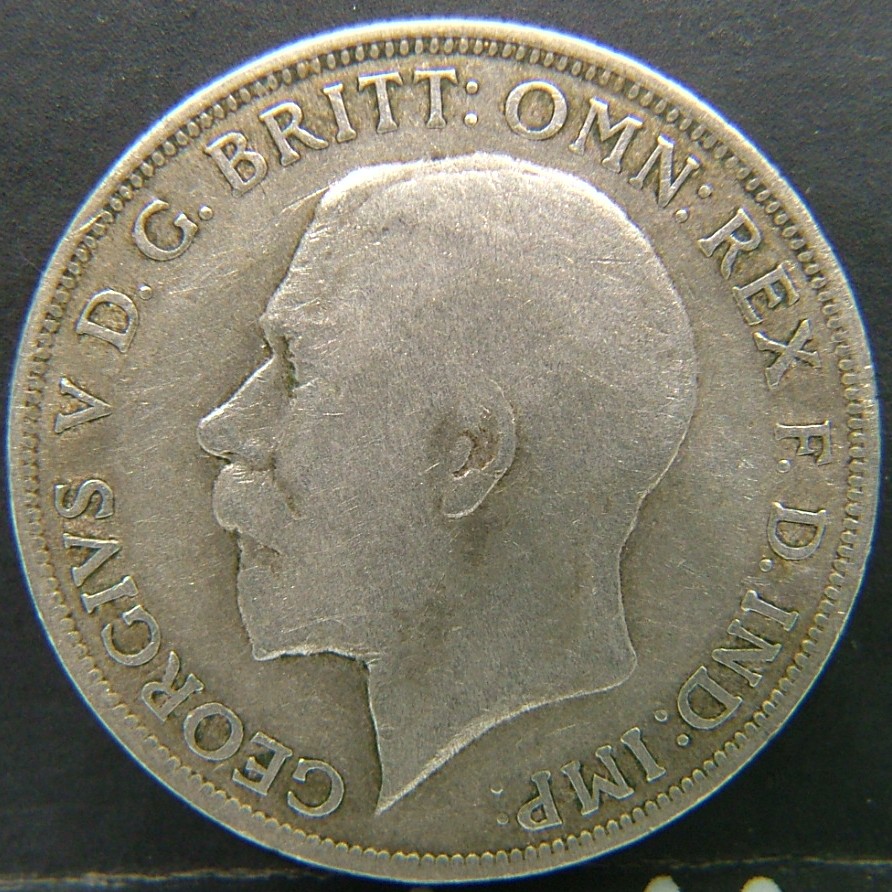 Back side of 🇬🇧 United Kingdom – Monarchs and Milestones Florin  1921 object