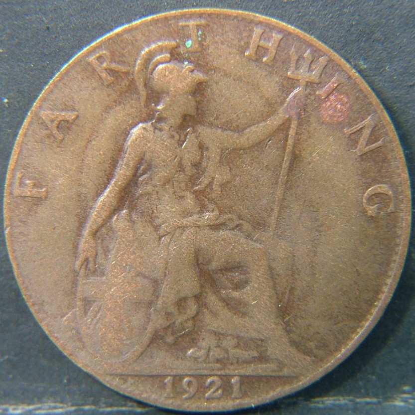 Additional view 2 of 🇬🇧 United Kingdom – Monarchs and Milestones Farthing  1921 object