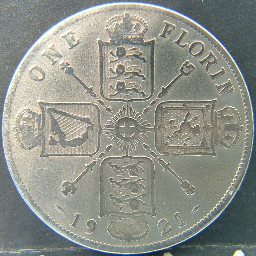 Additional view 2 of 🇬🇧 United Kingdom – Monarchs and Milestones Florin  1921 object