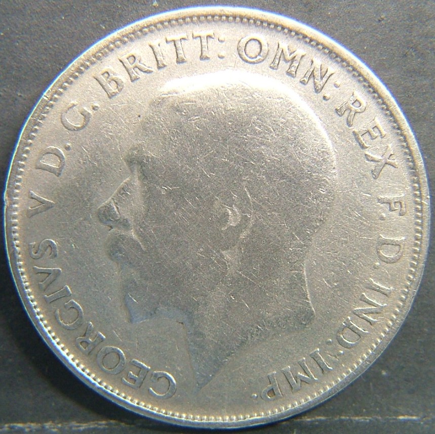 Back side of 🇬🇧 United Kingdom – Monarchs and Milestones Florin  1922 object