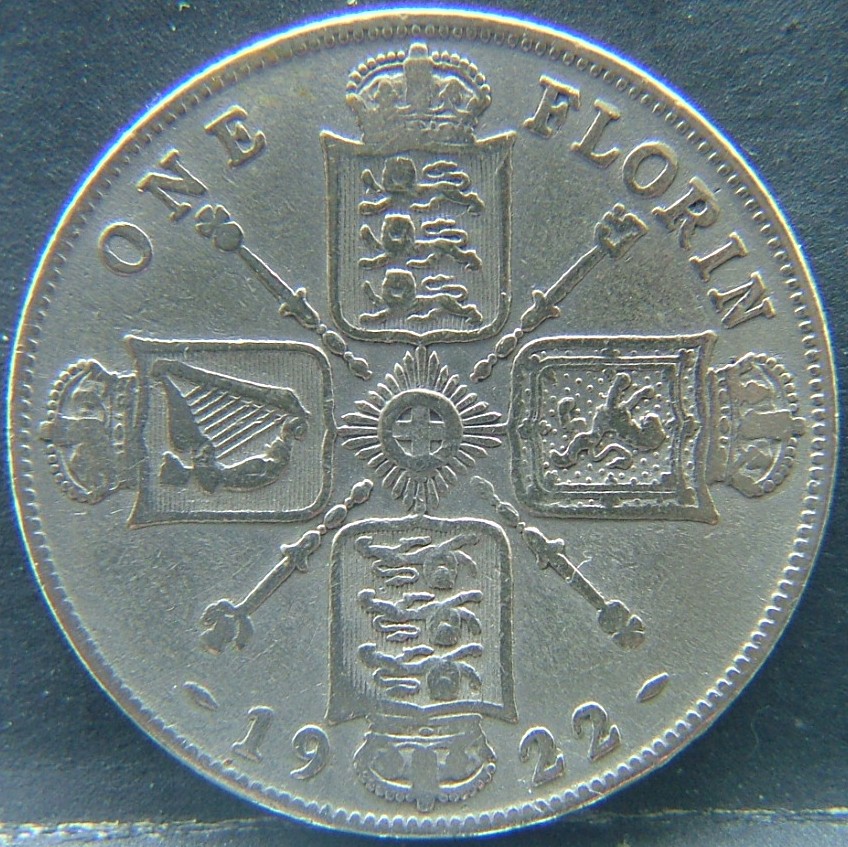 Additional view 1 of 🇬🇧 United Kingdom – Monarchs and Milestones Florin  1922 object