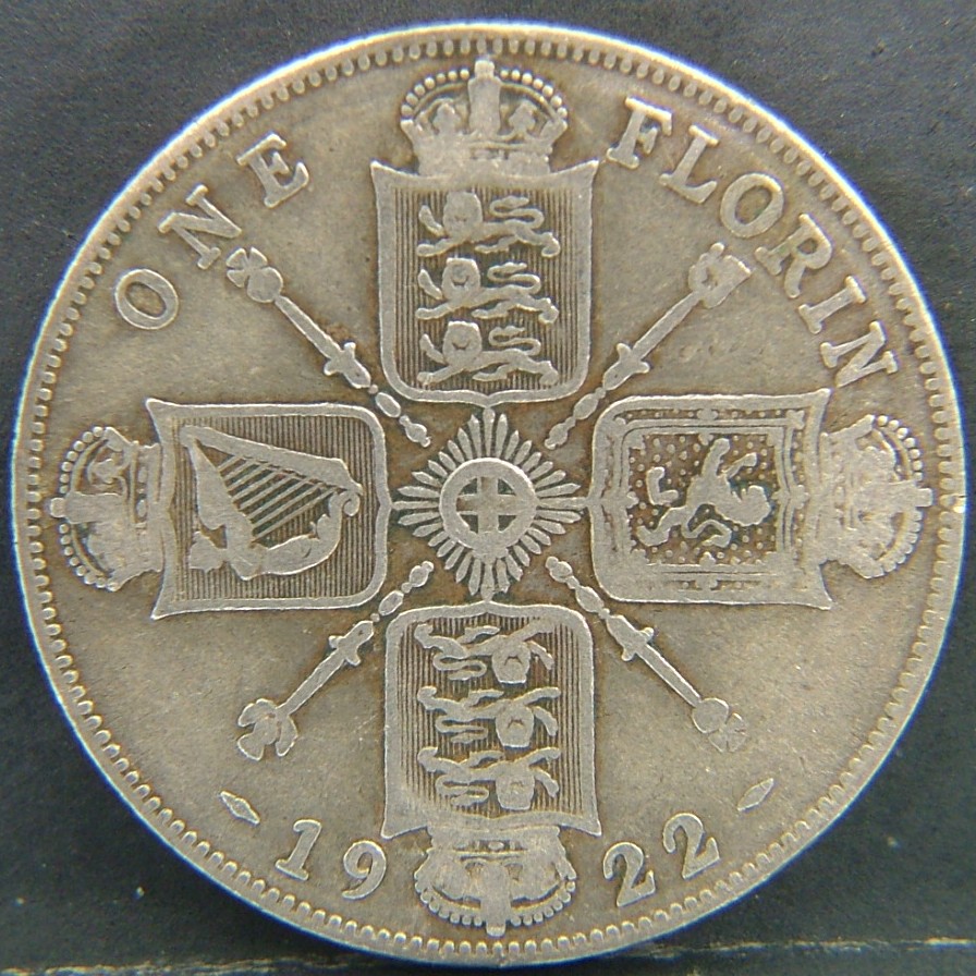 Additional view 2 of 🇬🇧 United Kingdom – Monarchs and Milestones Florin  1922 object