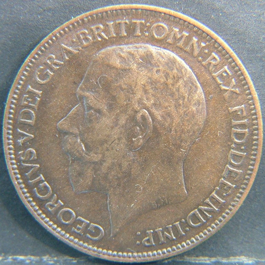 Back side of 🇬🇧 United Kingdom – Monarchs and Milestones Farthing  1924 object