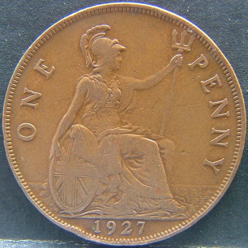 Additional view 1 of 🇬🇧 United Kingdom – Monarchs and Milestones 1 Penny  1927 object