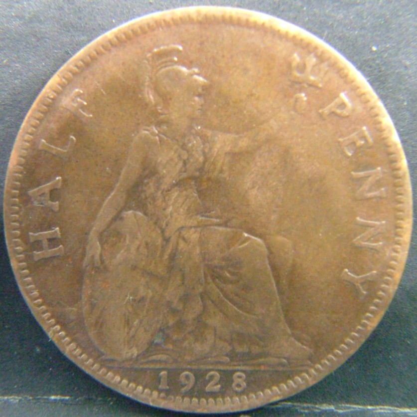 Additional view 2 of 🇬🇧 United Kingdom – Monarchs and Milestones Half Penny  1928 object