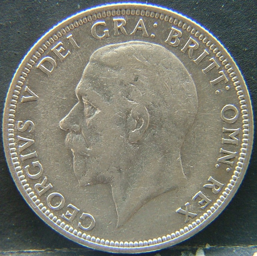 Front side of 🇬🇧 United Kingdom – Monarchs and Milestones Florin 1929 coin