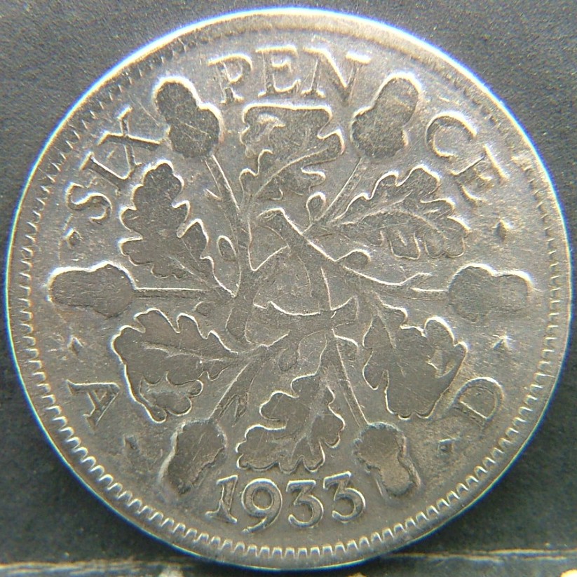 Additional view 2 of 🇬🇧 United Kingdom – Monarchs and Milestones 6 Pence  1933 object