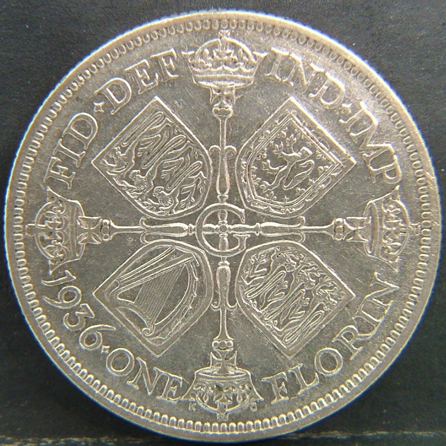 Additional view 2 of 🇬🇧 United Kingdom – Monarchs and Milestones Florin  1936 object