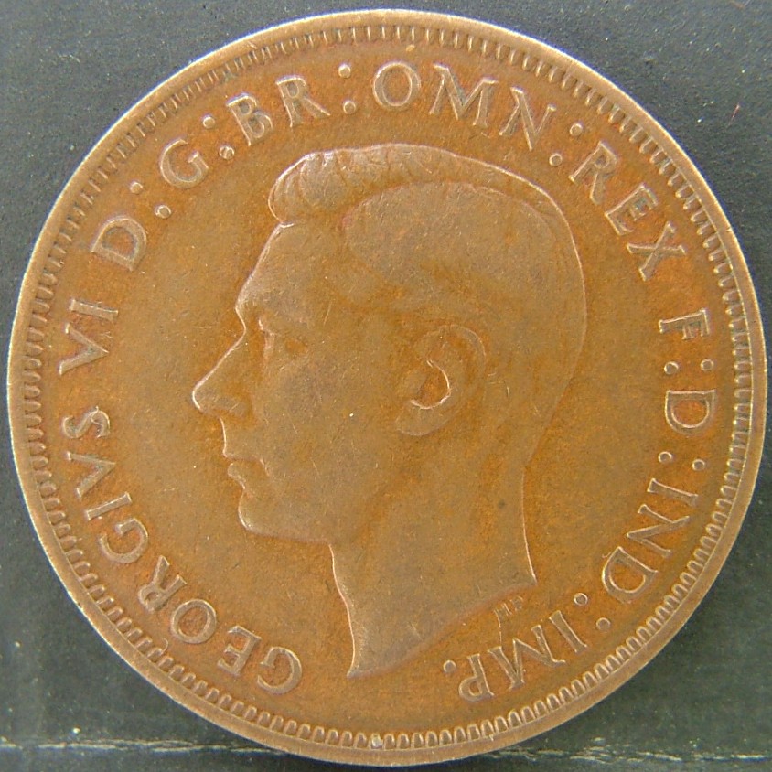 Back side of 🇬🇧 United Kingdom – Monarchs and Milestones 1 Penny  1939 object