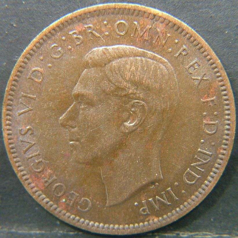 Back side of 🇬🇧 United Kingdom – Monarchs and Milestones Farthing  1939 object