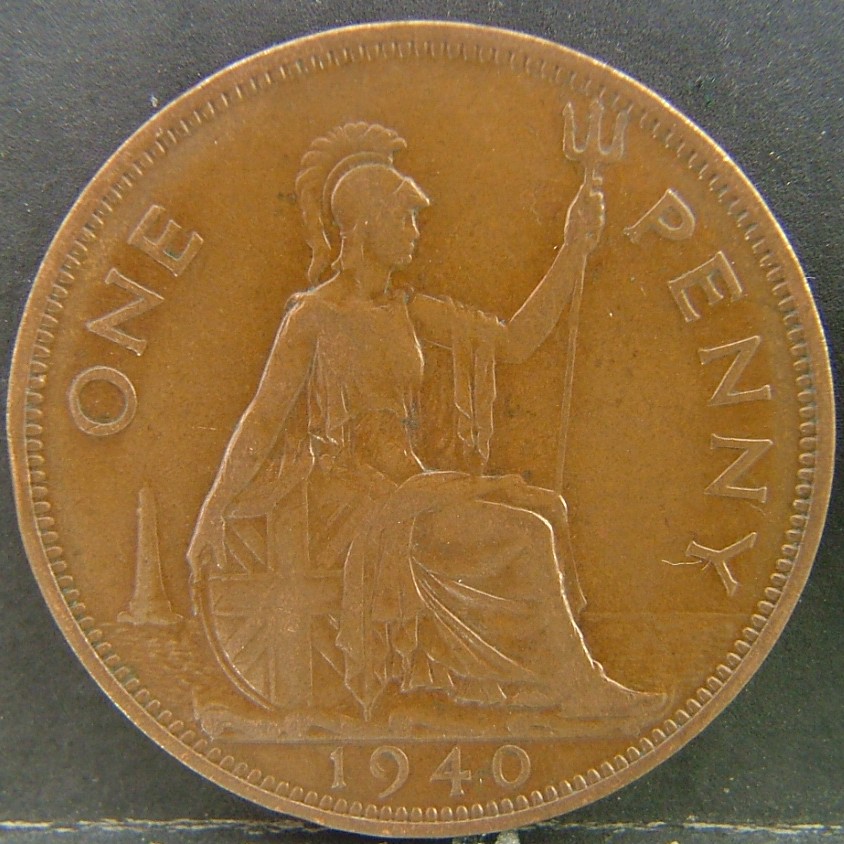 Additional view 2 of 🇬🇧 United Kingdom – Monarchs and Milestones 1 Penny  1940 object