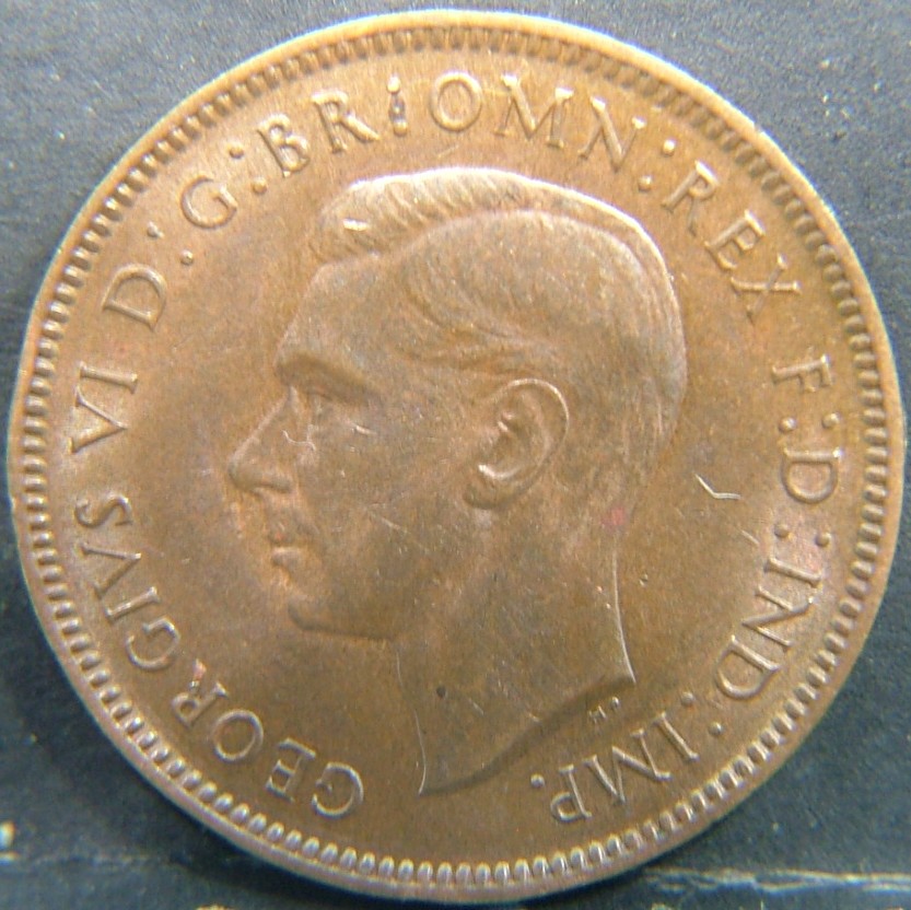 Back side of 🇬🇧 United Kingdom – Monarchs and Milestones Farthing  1942 object