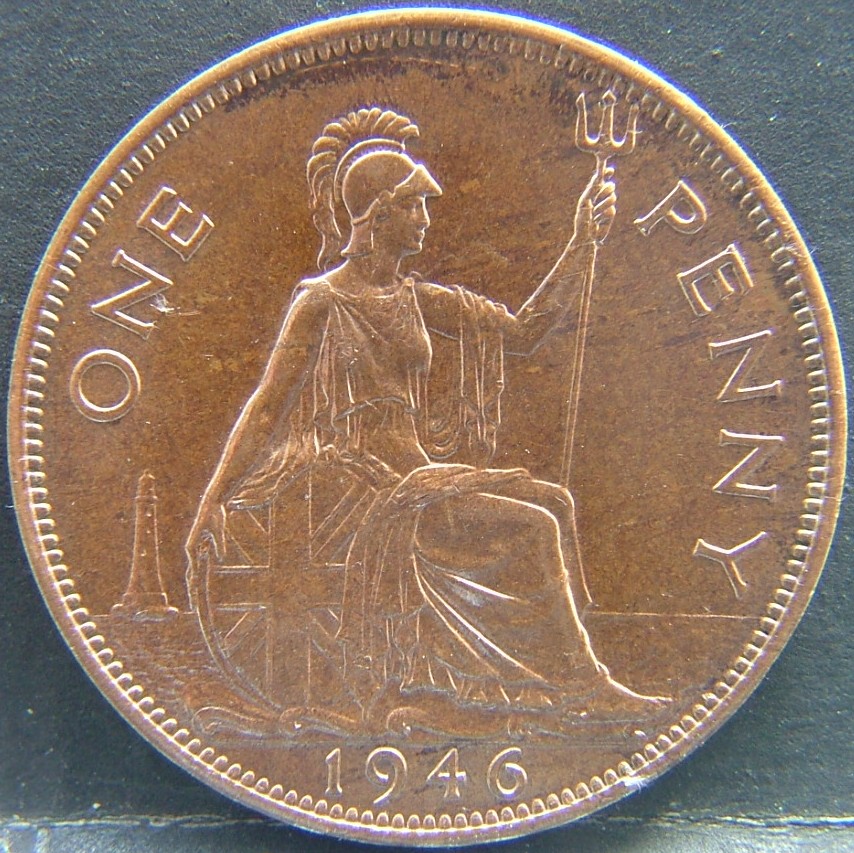 Additional view 1 of 🇬🇧 United Kingdom – Monarchs and Milestones 1 Penny  1946 object