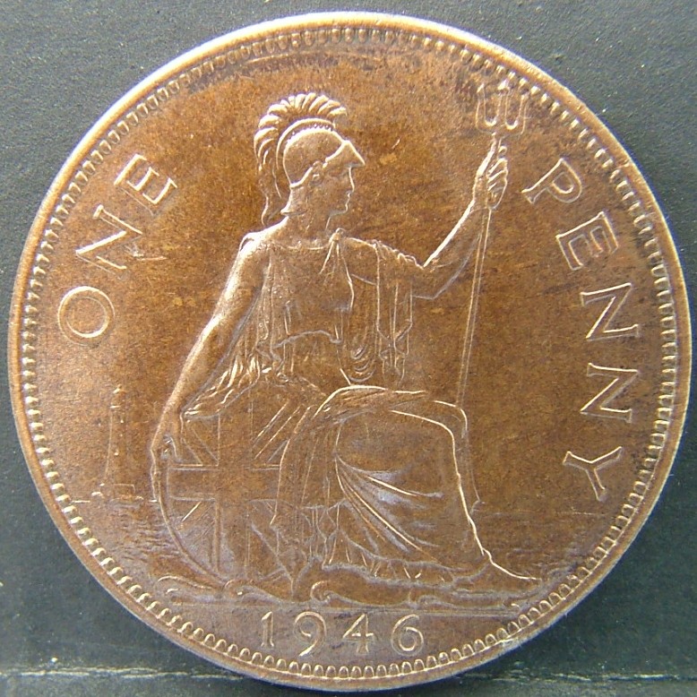 Additional view 2 of 🇬🇧 United Kingdom – Monarchs and Milestones 1 Penny  1946 object