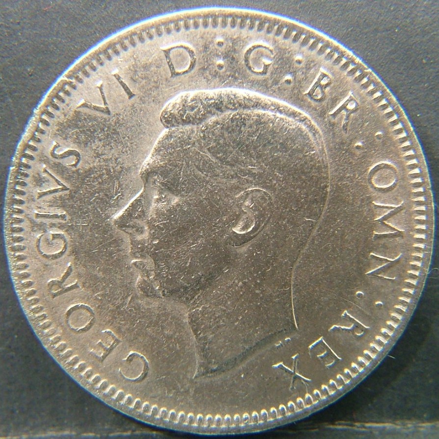 Back side of 🇬🇧 United Kingdom – Monarchs and Milestones 1 Shilling Eng  1948 object