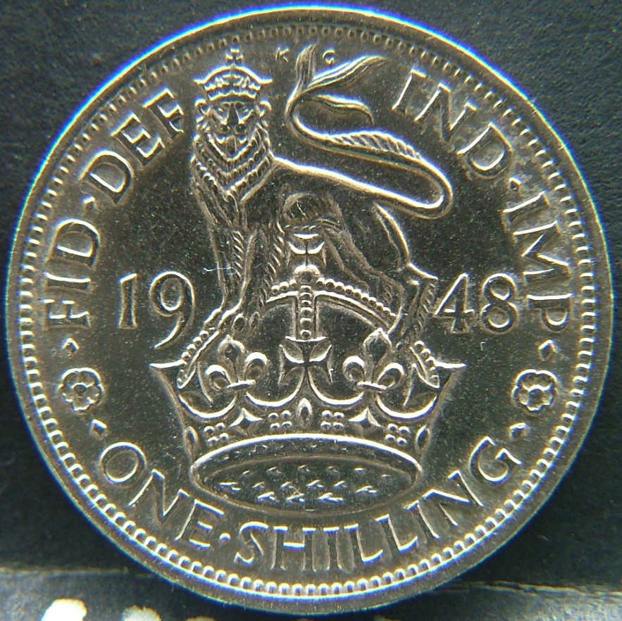 Additional view 1 of 🇬🇧 United Kingdom – Monarchs and Milestones 1 Shilling Eng  1948 object