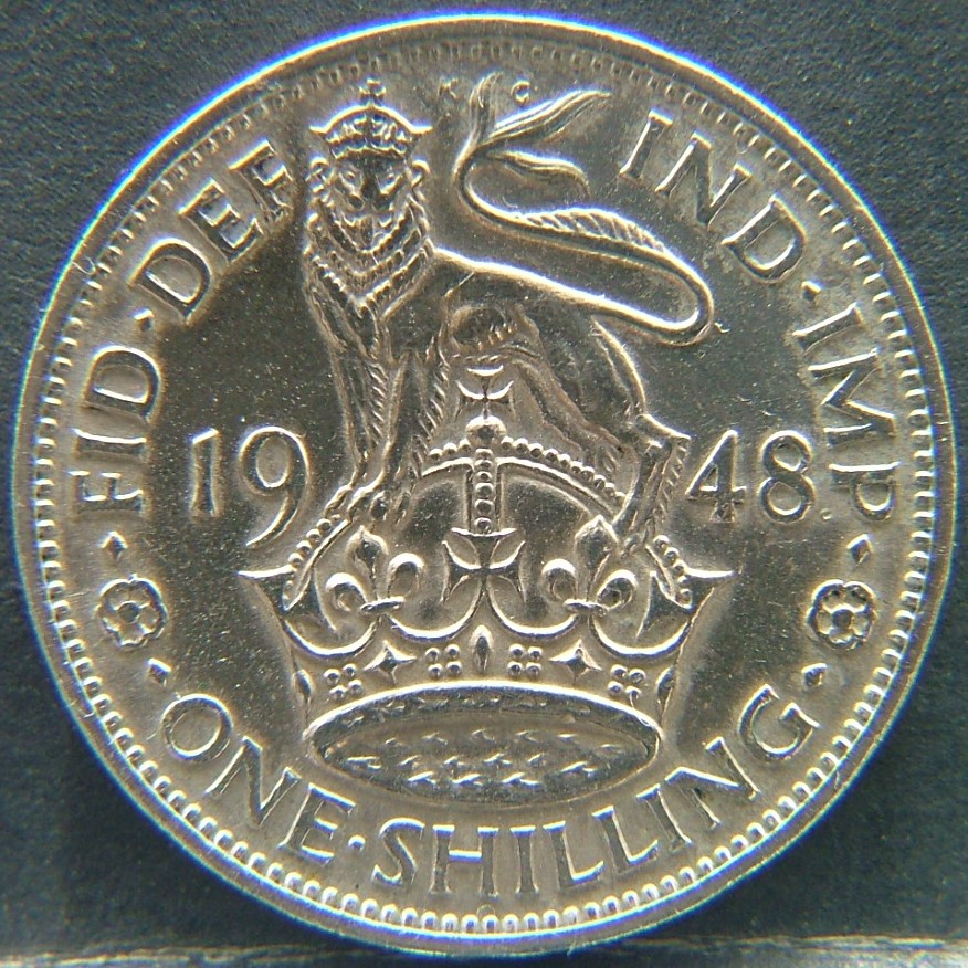 Additional view 1 of 🇬🇧 United Kingdom – Monarchs and Milestones 1 Shilling Eng  1948 object