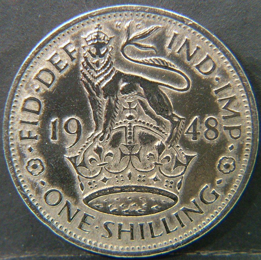 Additional view 2 of 🇬🇧 United Kingdom – Monarchs and Milestones 1 Shilling Eng  1948 object