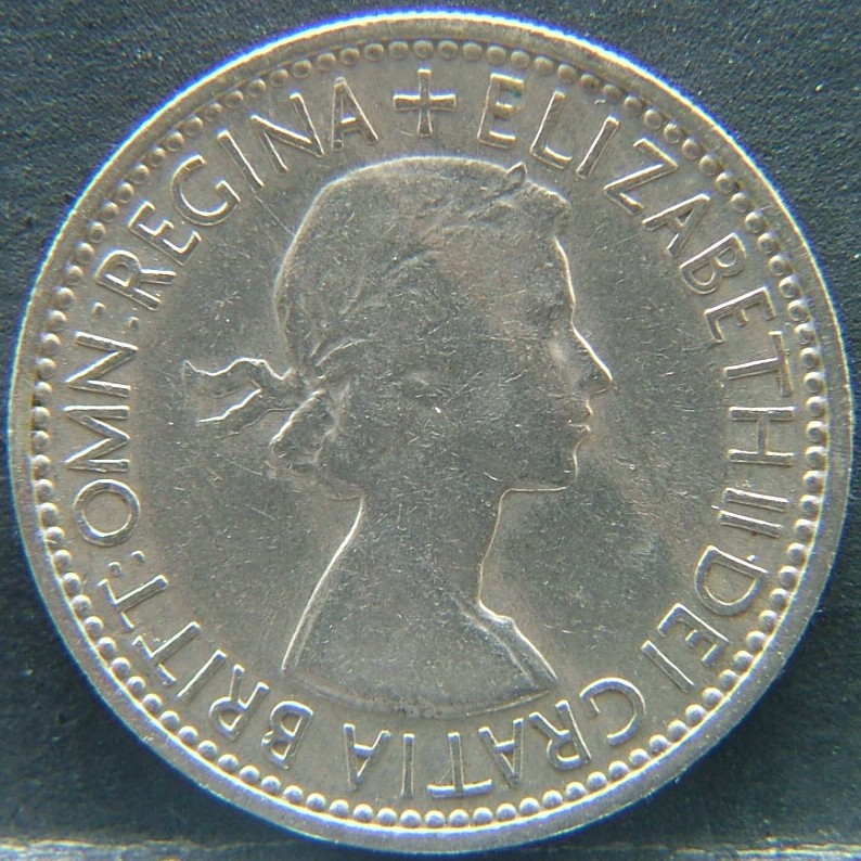 Front side of 🇬🇧 United Kingdom – Monarchs and Milestones 1 Shilling Scot 1953 coin