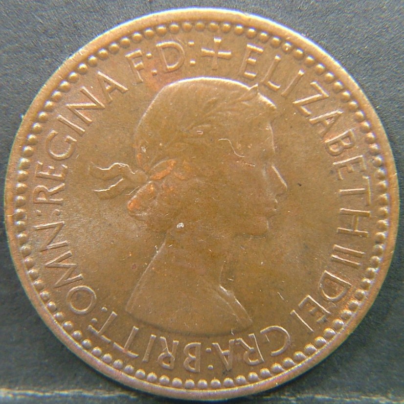 Back side of 🇬🇧 United Kingdom – Monarchs and Milestones Farthing  1953 object