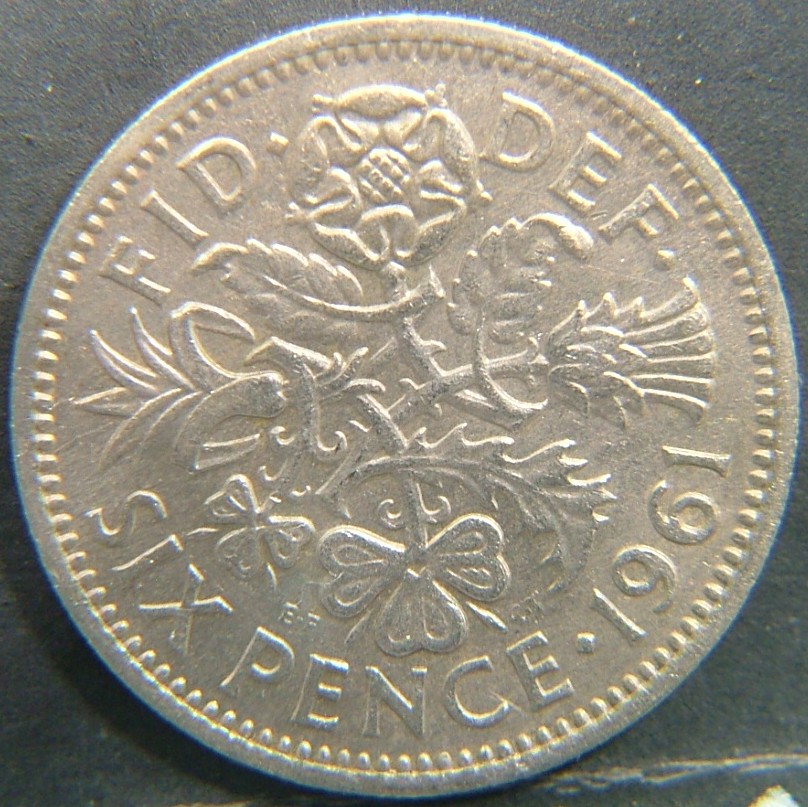 Additional view 2 of 🇬🇧 United Kingdom – Monarchs and Milestones 6 Pence  1961 object