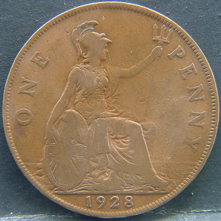 Additional view 1 of 🇬🇧 United Kingdom – Monarchs and Milestones 1 Penny  1928 object