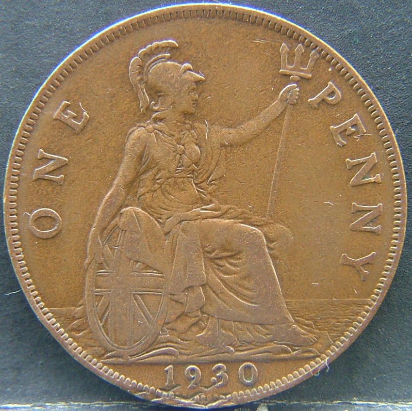 Additional view 1 of 🇬🇧 United Kingdom – Monarchs and Milestones 1 Penny  1930 object