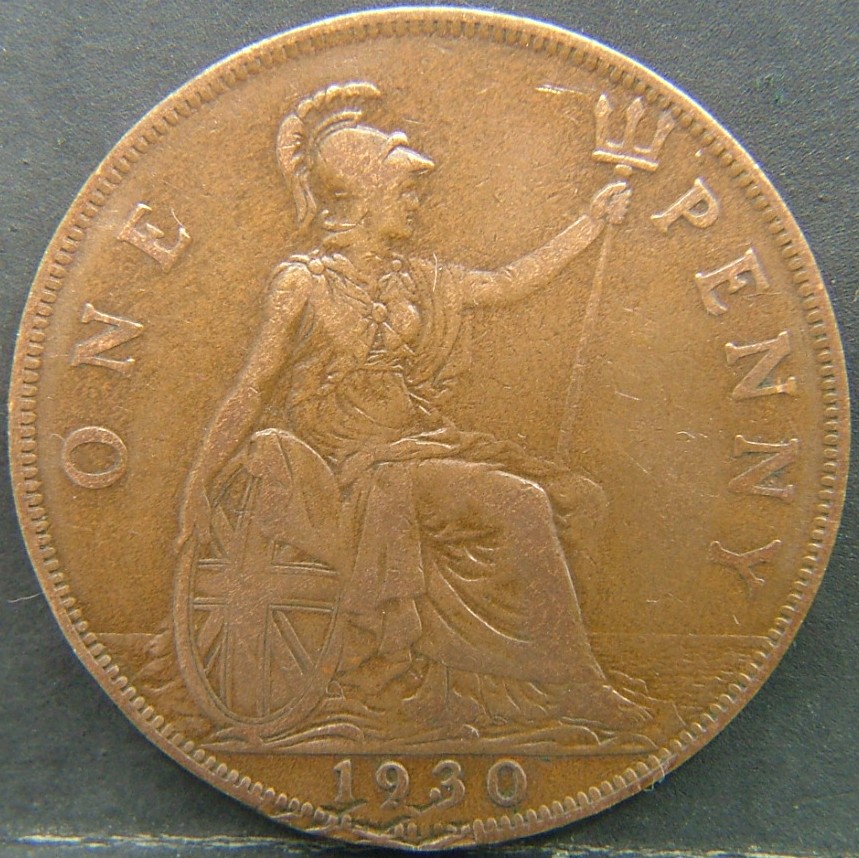 Additional view 2 of 🇬🇧 United Kingdom – Monarchs and Milestones 1 Penny  1930 object